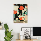 Vintage Art Deco - Para Todos - Redhead ポスター (ホームオフィス)
