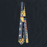 Vintage Art Deco Pochoir Jazz Geometric Patterns ネクタイ<br><div class="desc">Now available! Double sided printed ties! Twice as nice! Vintage illustration art deco pochoir pattern by Georges Valmier from the french pattern book Collection Decors et Couleurs series, 1930. Pochoir is a stencil technique common in surrealism paintings. A modern cubism design featuring a variety of geometric shapes and colors. This...</div>