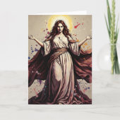 Vintage Art Mary Magdalene カード (正面)