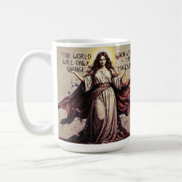Vintage Art Mary Magdalene Quote  コーヒーマグカップ