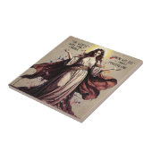 Vintage Art Mary Magdalene Quote  タイル (側面)