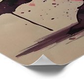 Vintage Art Mary Magdalene Quote  ポスター (角)