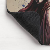 Vintage Art Mary Magdalene Quote  マウスパッド (コーナー)