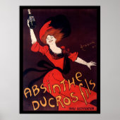 Vintage Art Nouveau Absinthe by Leonetto Cappiello ポスター (正面)