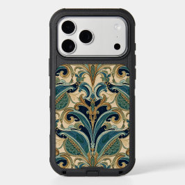 Vintage Art Nouveau Deco Majolica Floral Craftsman
