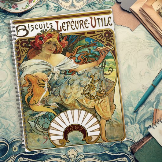 Vintage Art Nouveau Poster Design プランナー手帳