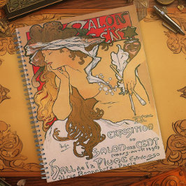 Vintage Art Nouveau Poster Design プランナー手帳