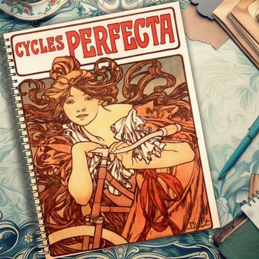 Vintage Art Nouveau Poster Design プランナー手帳