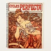 Vintage Art Nouveau Poster Design プランナー手帳 (正面)