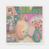 Vintage Art Paper Napkins スタンダードランチョンナプキン (正面)