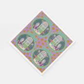 Vintage Art Paper Napkins スタンダードランチョンナプキン (角)