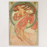 Vintage Art Poster Dance by Alphonse Mucha ジグソーパズル<br><div class="desc">Vintage Art Poster "Dance" by Alphonse Mucha,  a Czech Republic Arsist.  Alphonse Mucha is well known for his Art Noveau style and design.Artist</div>