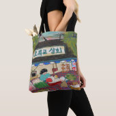 Vintage Art Tote Bag Participation Ribbon トートバッグ (クローズアップ)
