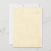 vintage art under the sea baby shower 招待状 (裏面)