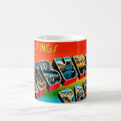 Vintage Asbury Park NJ Postcard コーヒーマグカップ (中央)