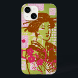Vintage Asian Collage Case-Mate iPhone 14ケース<br><div class="desc">Vintage Asian collage case.</div>