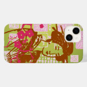 Vintage Asian Collage Case-Mate iPhoneケース (裏面 (横))
