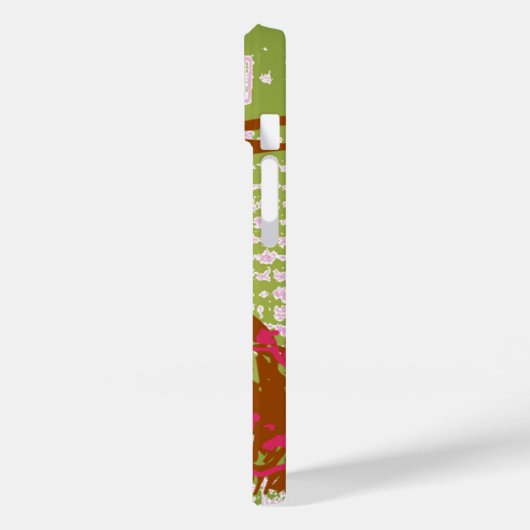 Vintage Asian Collage Case-Mate iPhoneケース (裏面 / 左)