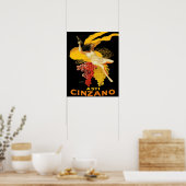 Vintage Asti Cinzano by Cappiello Poster ポスター (キッチン)
