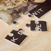 Vintage Astronomy Constellations, Frederik de Wit ジグソーパズル (側面)