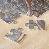 Vintage Astronomy, Map of Christian Constellations ジグソーパズル (側面)