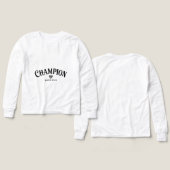 Vintage Athletic Champion Design (デザイン 正面＆背面)