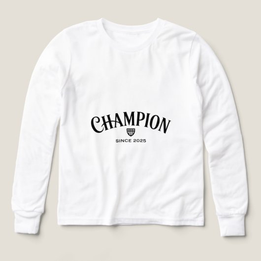 Vintage Athletic Champion Design (デザイン正面)