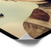 vintage audrey collage deco 1 ポスター (角)