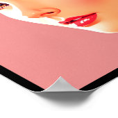 vintage audrey deco 1 ポスター (角)