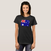 Vintage Australia Flag Australian Independence Day Tシャツ (正面フル)