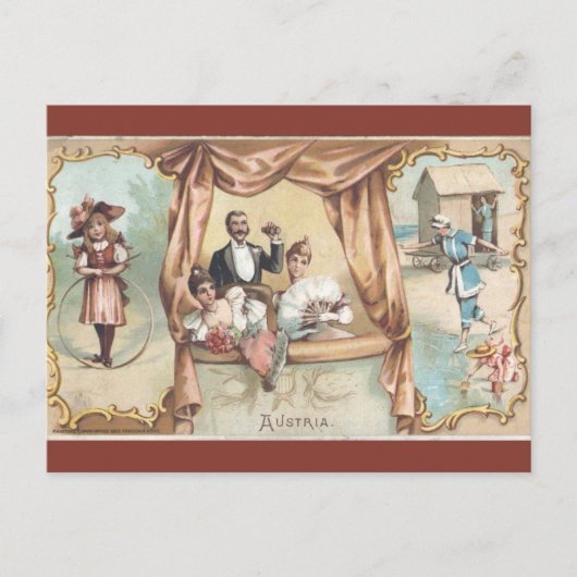 Vintage Austria ポストカード (正面)