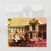 Vintage Austria Vienna Hofburg Palace ポストカード (正面/裏面)