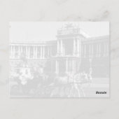 Vintage Austria Vienna Hofburg Palace ポストカード (裏面)