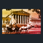 Vintage Austria Vienna parliament ポスター<br><div class="desc">Vintage Austria Vienna parliament</div>