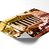 Vintage Austria Vienna parliament ポスター (角)