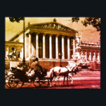 Vintage Austria Vienna parliament ポスター<br><div class="desc">Vintage Austria Vienna parliament</div>