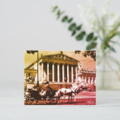 Vintage Austria Vienna parliament ポストカード (スタンド正面)