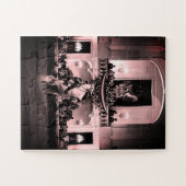 Vintage Austria Vienna Spanish Courbette ジグソーパズル (横)