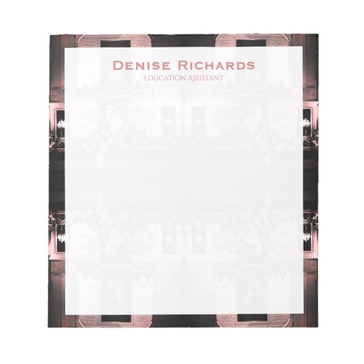 Vintage Austria Vienna Spanish Courbette ノートパッド (正面)