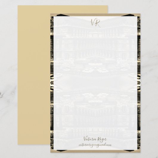 Vintage Austria Vienna Staatsoper opera (正面/裏面)