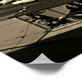 Vintage Austria Vienna Staatsoper opera ポスター (角)