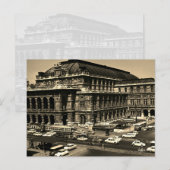 Vintage Austria Vienna Staatsoper opera ポストカード (正面/裏面)
