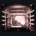 Vintage Austria Vienna Staatsoper opera inside ポスター<br><div class="desc">Vintage Austria Vienna Staatsoper opera inside</div>