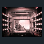 Vintage Austria Vienna Staatsoper opera inside ポスター<br><div class="desc">Vintage Austria Vienna Staatsoper opera inside</div>