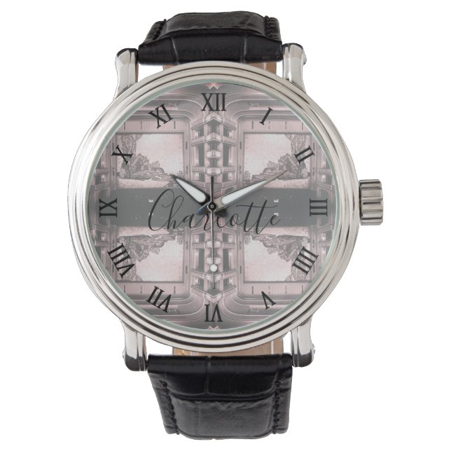 Vintage Austria Vienna Staatsoper opera inside 腕時計 (正面)