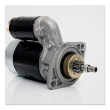 Vintage auto motive starter