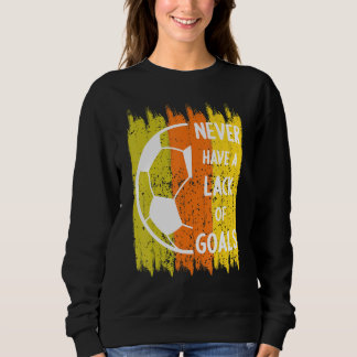 Vintage Autumn Fall Colors Soccer Ball スウェットシャツ
