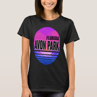 Vintage Avon Park  Vaporwave Florida Tシャツ