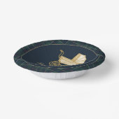 Vintage Baby Carriage Classic Baby Shower ペーパーボウル (傾斜あり)