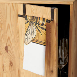 Vintage Backyard Beekeeper Honey Bee Heritage Club キッチンタオル